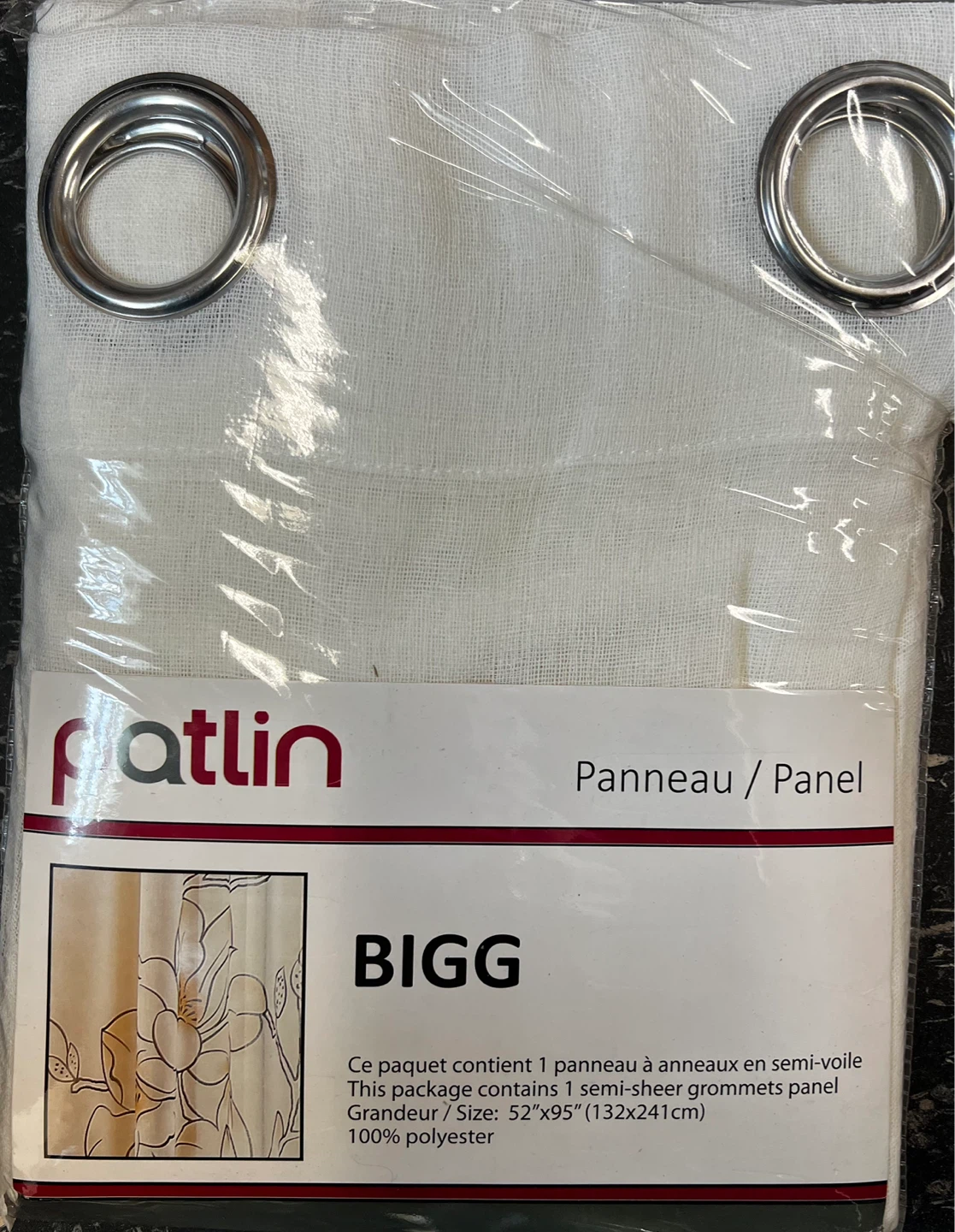 Patlin ONDOYANT Grommet Curtain Panel - photo 2