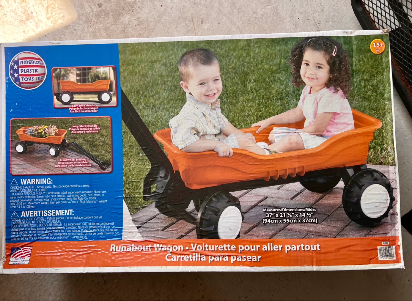 Kids plastic wago