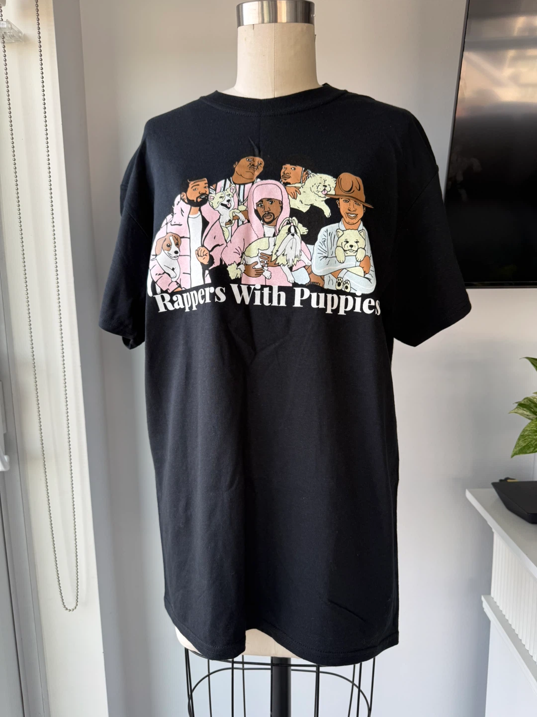 Rappers With Puppies T-Shirt size medium