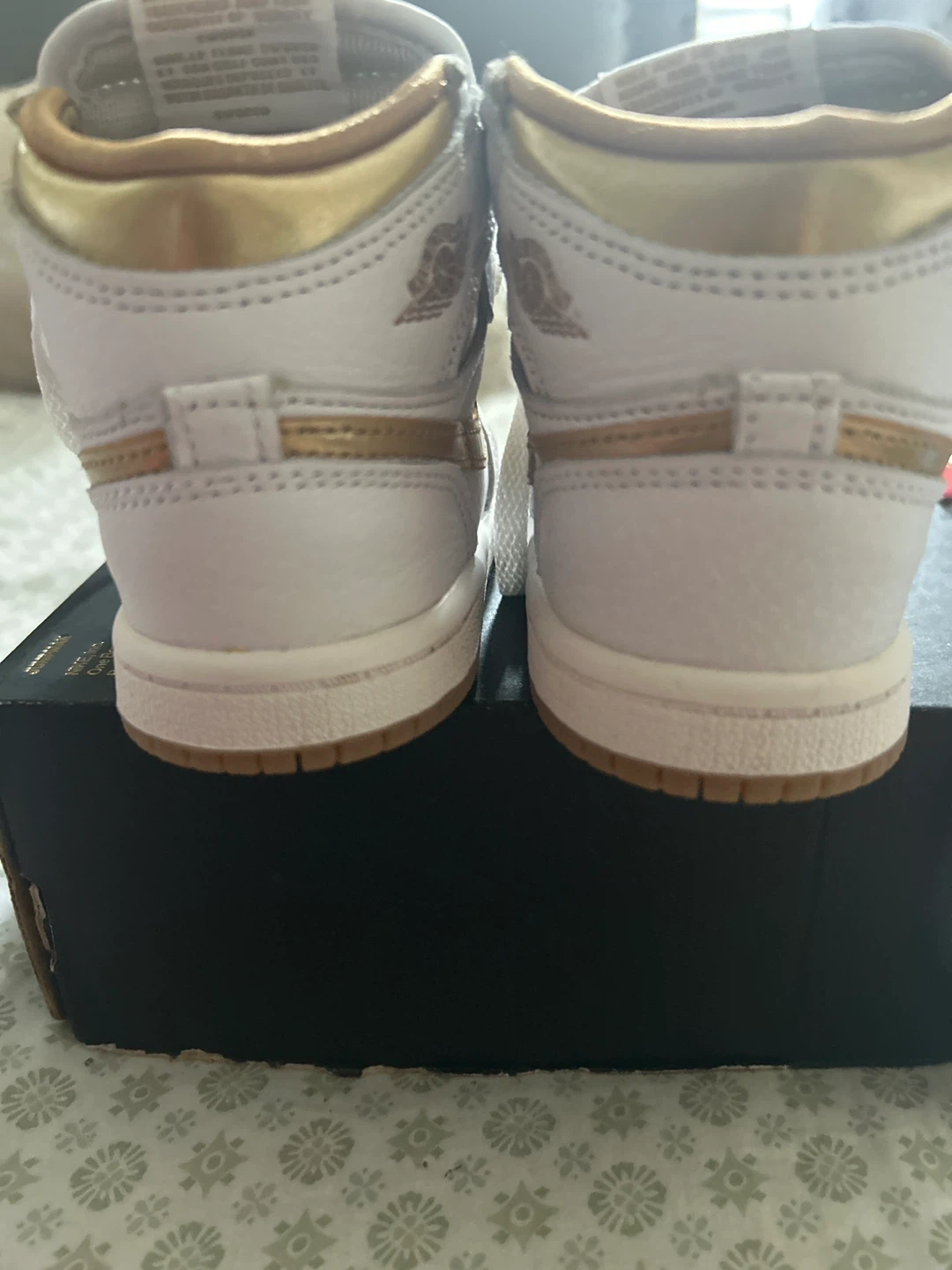 Nike Air Jordan 1 Toddler Shoes - photo 3