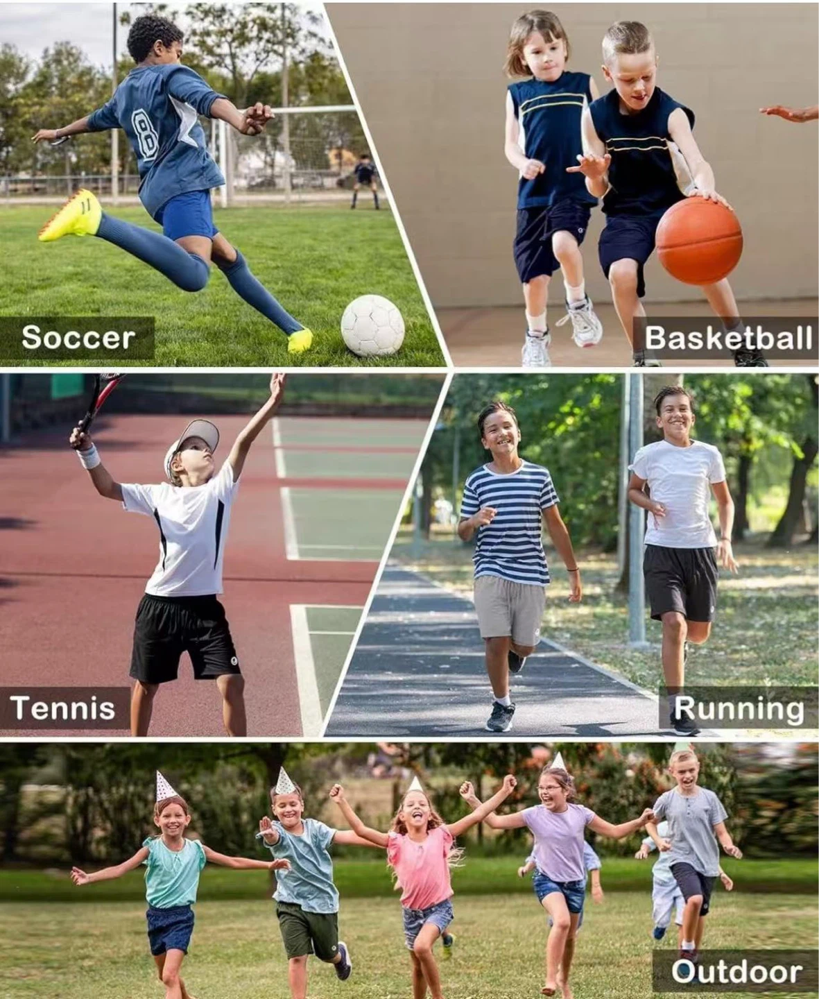 Kids Athletic Shorts - medium - photo 4