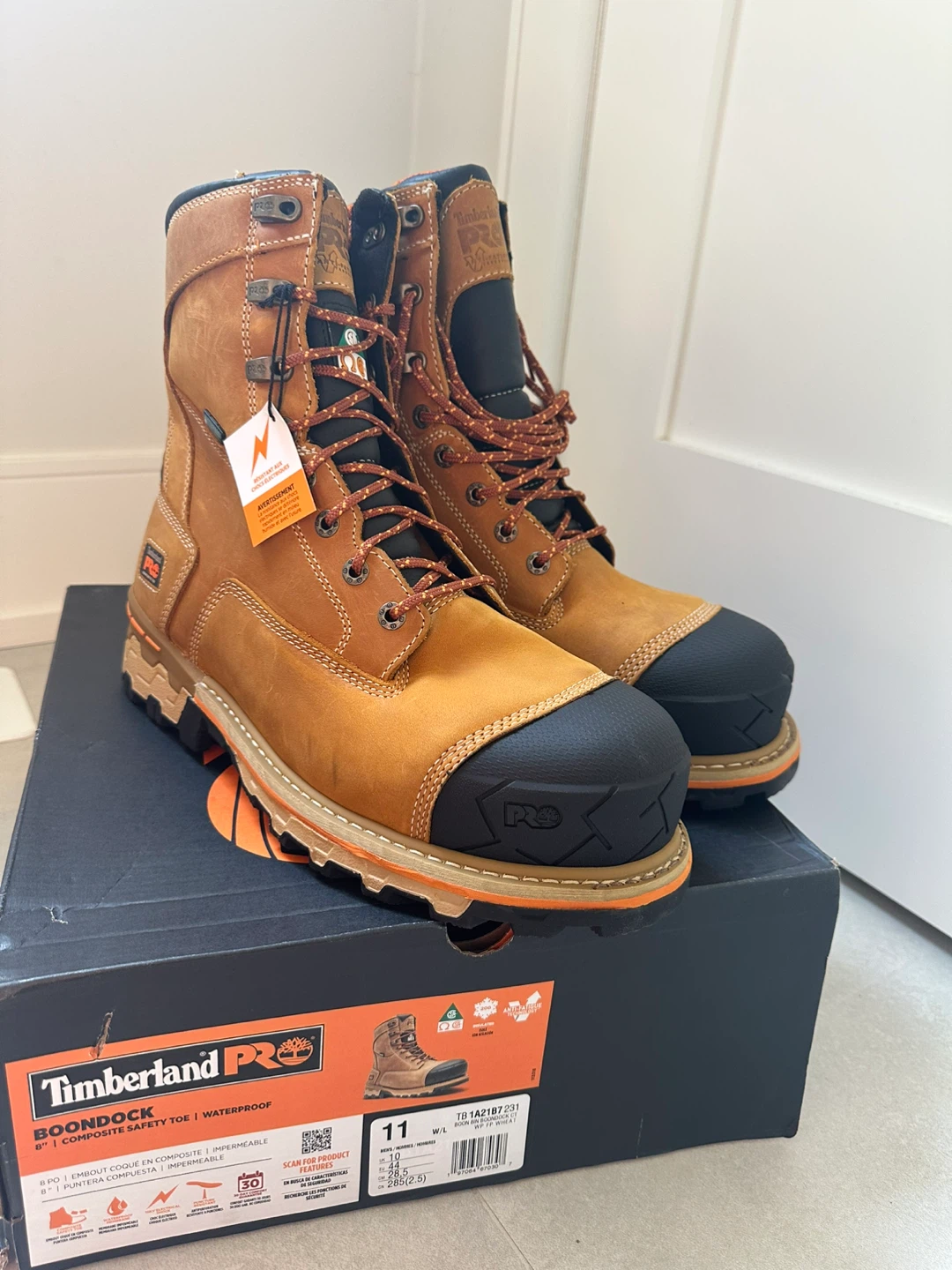 Timberland Pro 8" Boondock Composite Safety Toe Waterproof Boots - photo 2