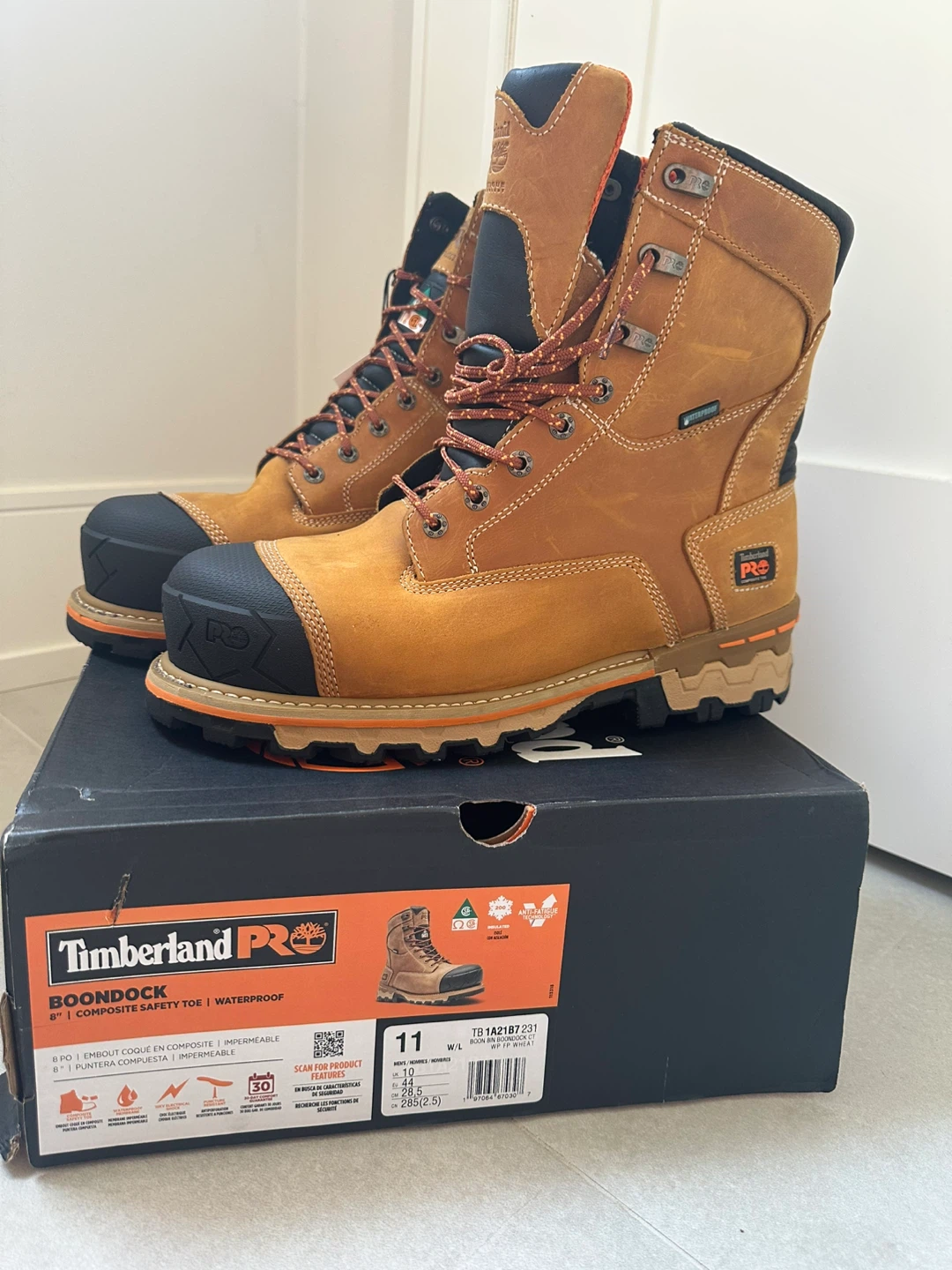 Timberland Pro 8" Boondock Composite Safety Toe Waterproof Boots - photo 3