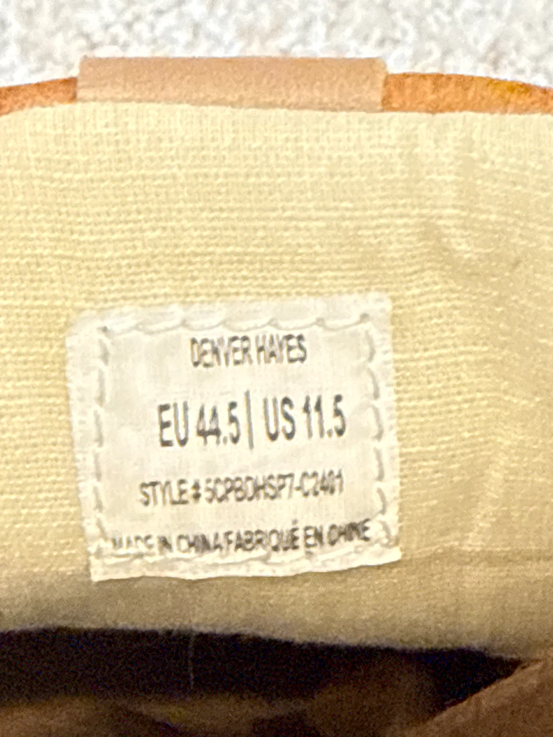 Denver Hayes Brown Leather Shoes - photo 5