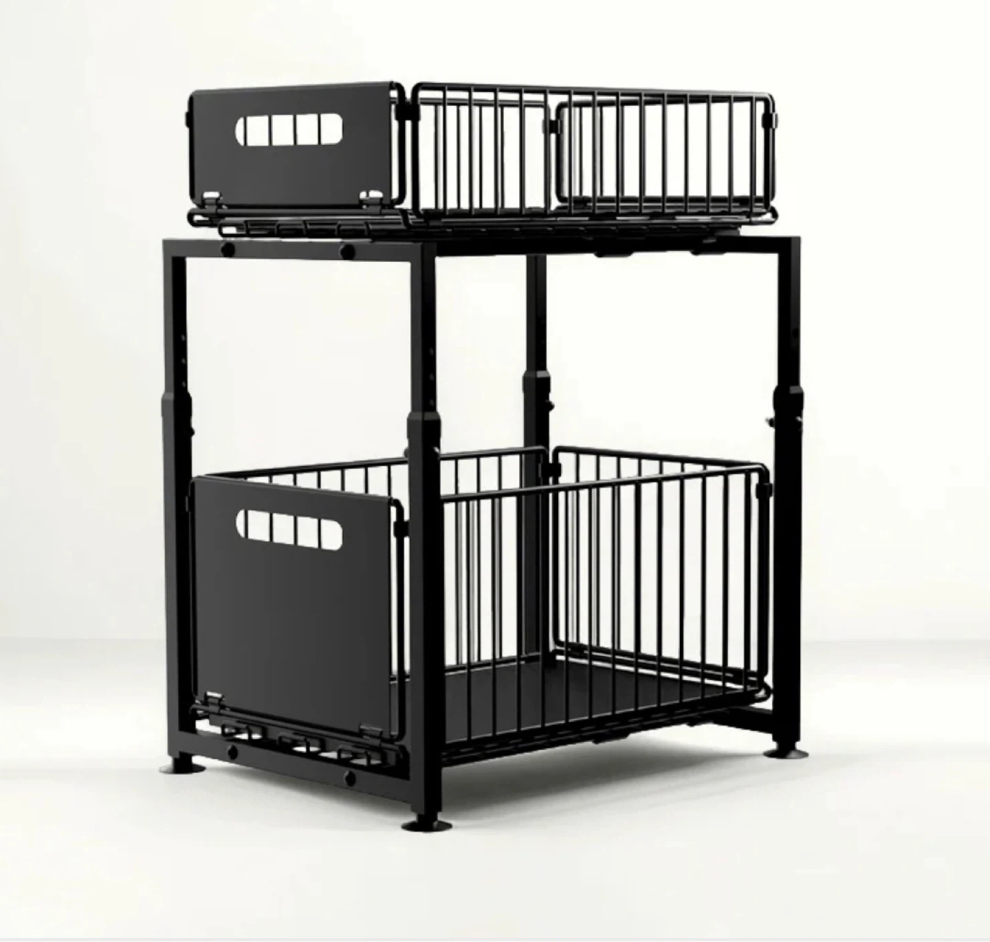 Kokoma 2-Tier Pull-Out Storage Rack - BN - photo 3