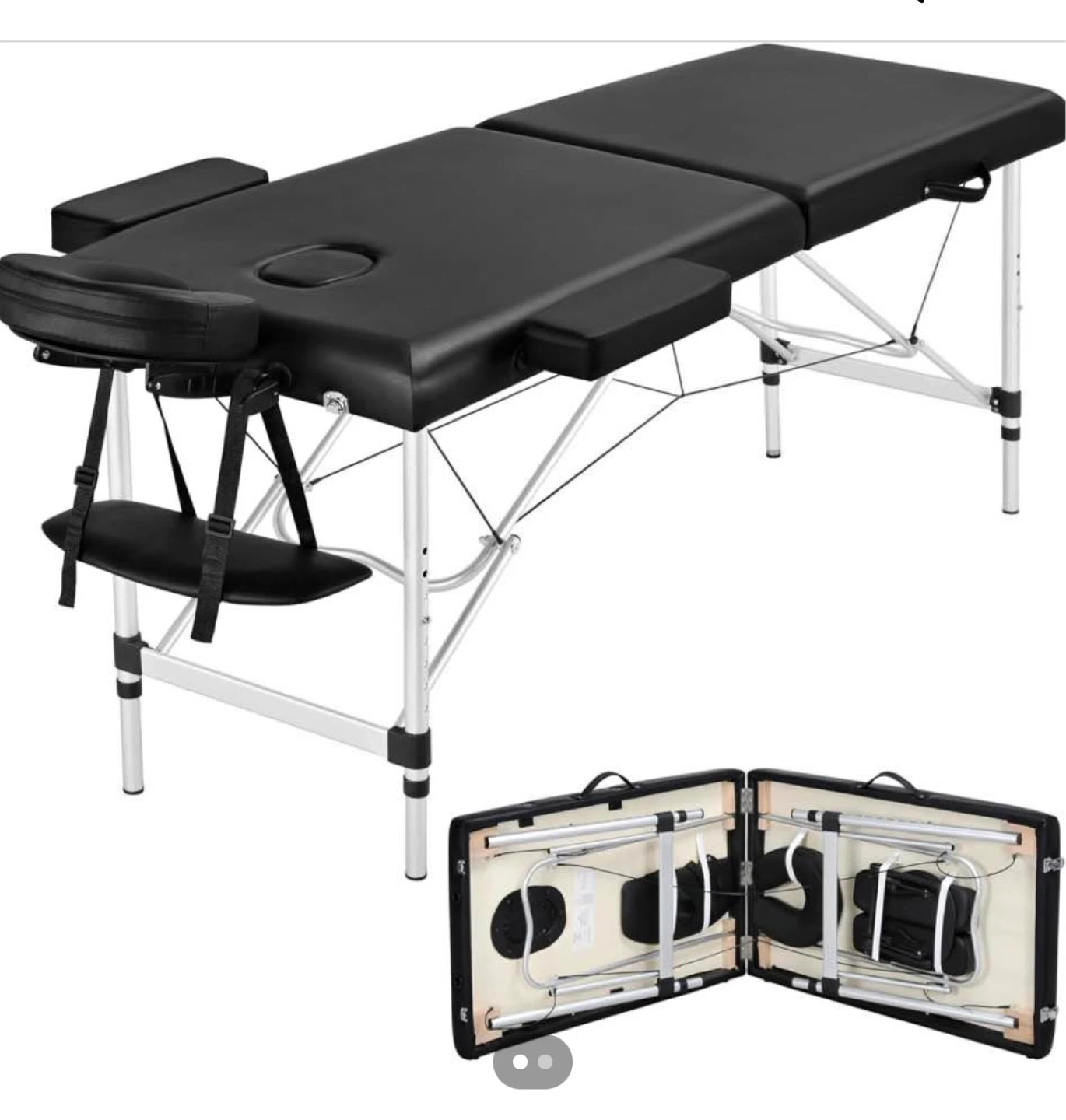 Portable Massage Table with Accessories