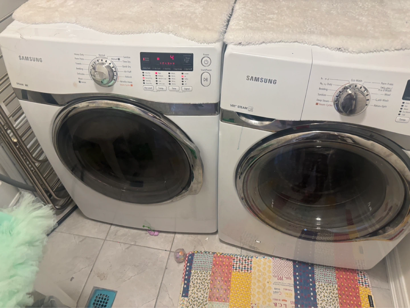 Samsung Front Load Washer and Dryer - photo 5
