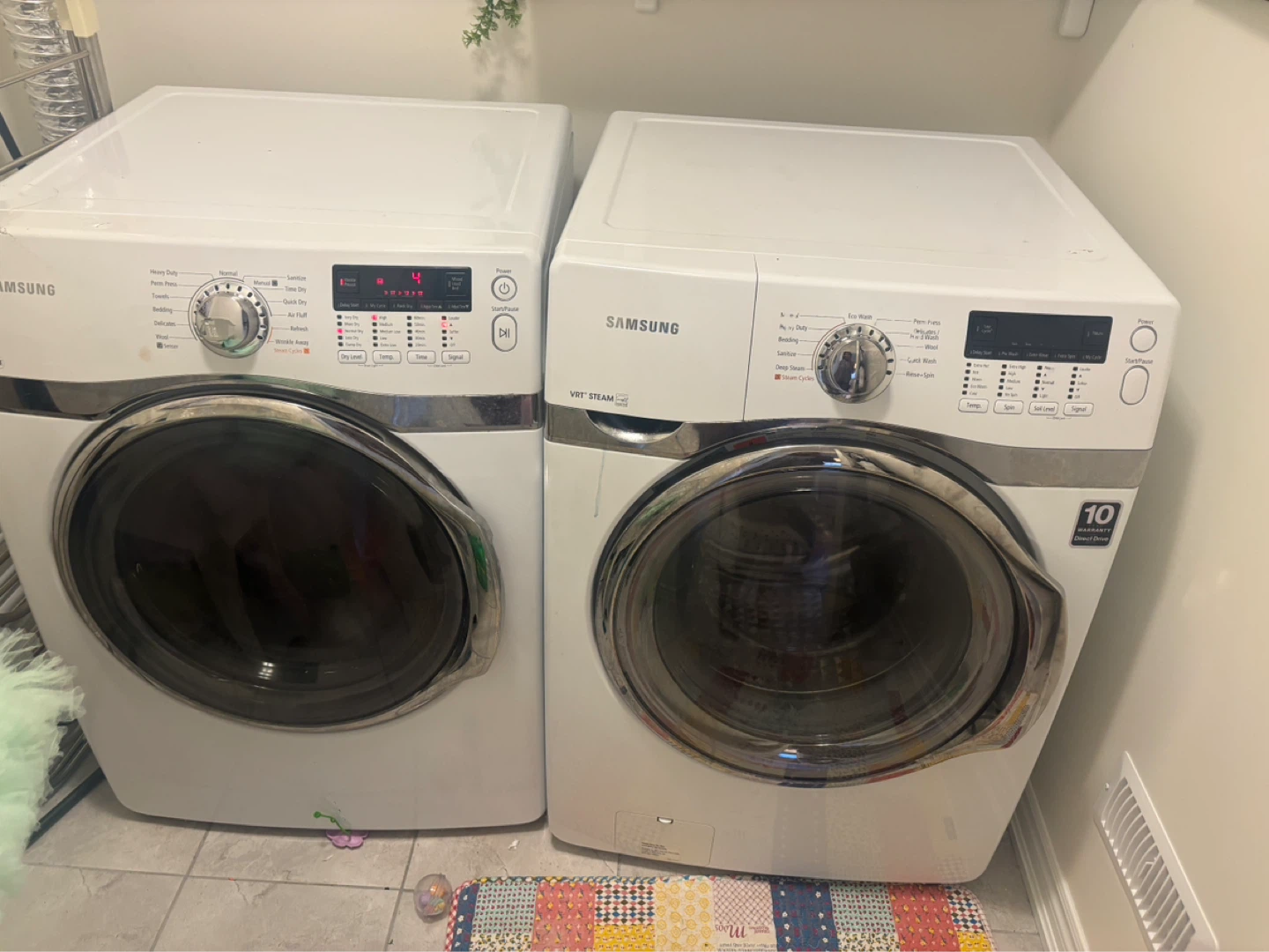 Samsung Front Load Washer and Dryer