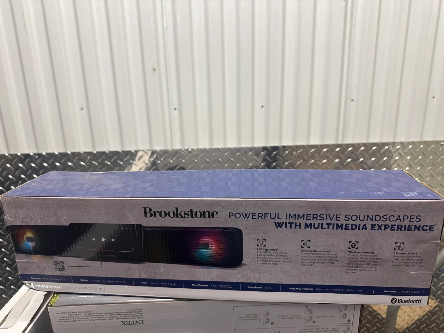 Brookstone sound bar multimedia Bluetooth - photo 2