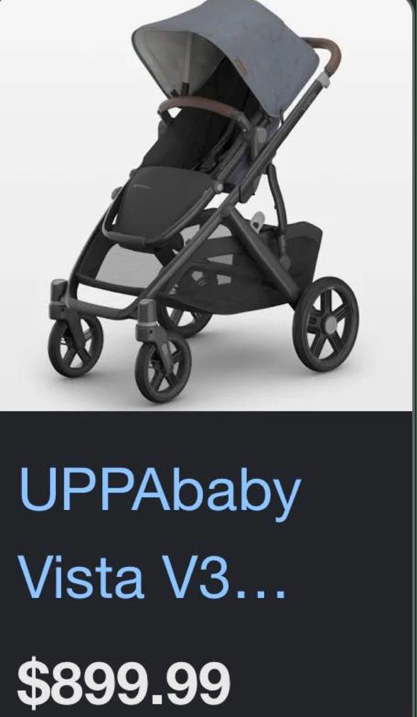 UPPAbaby VISTA Stroller. NEW, VALUE $899.99 - photo 2