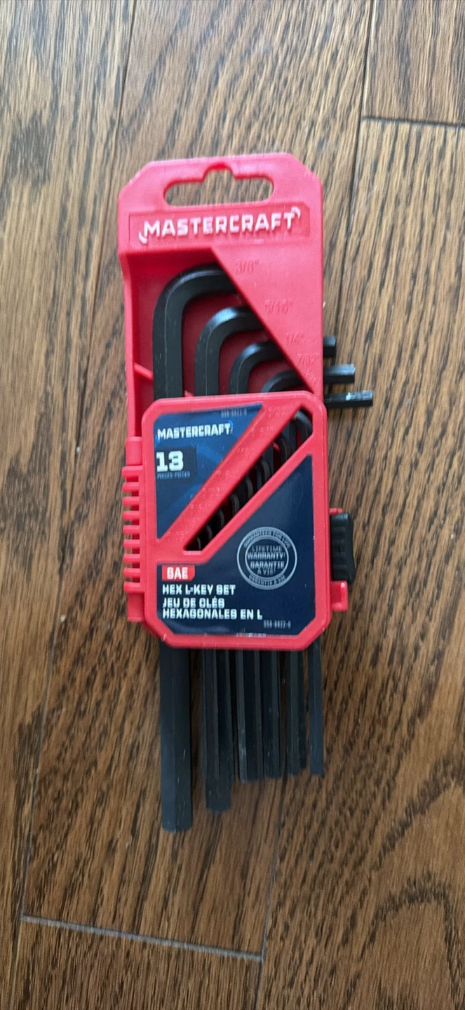 Mastercraft 13-Piece Hex L-Key Set