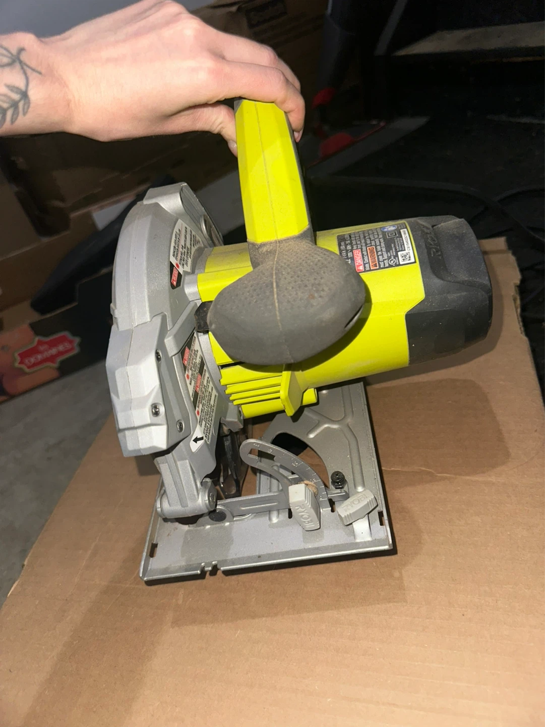 Ryobi circular power saw - photo 2