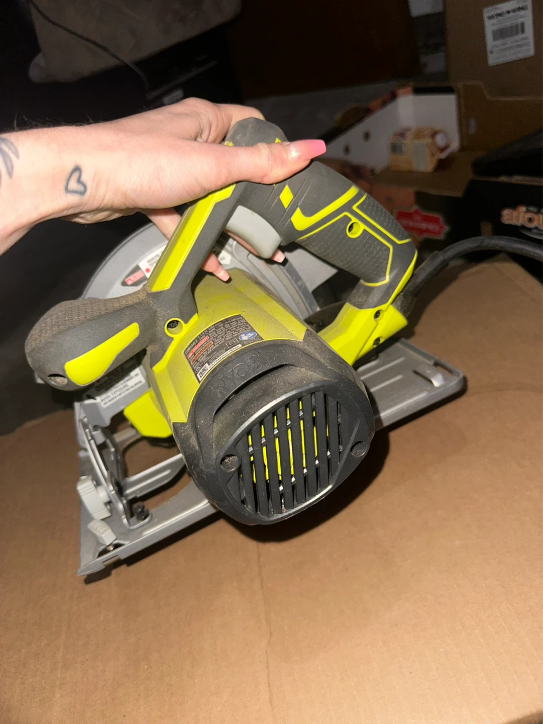 Ryobi circular power saw - photo 3