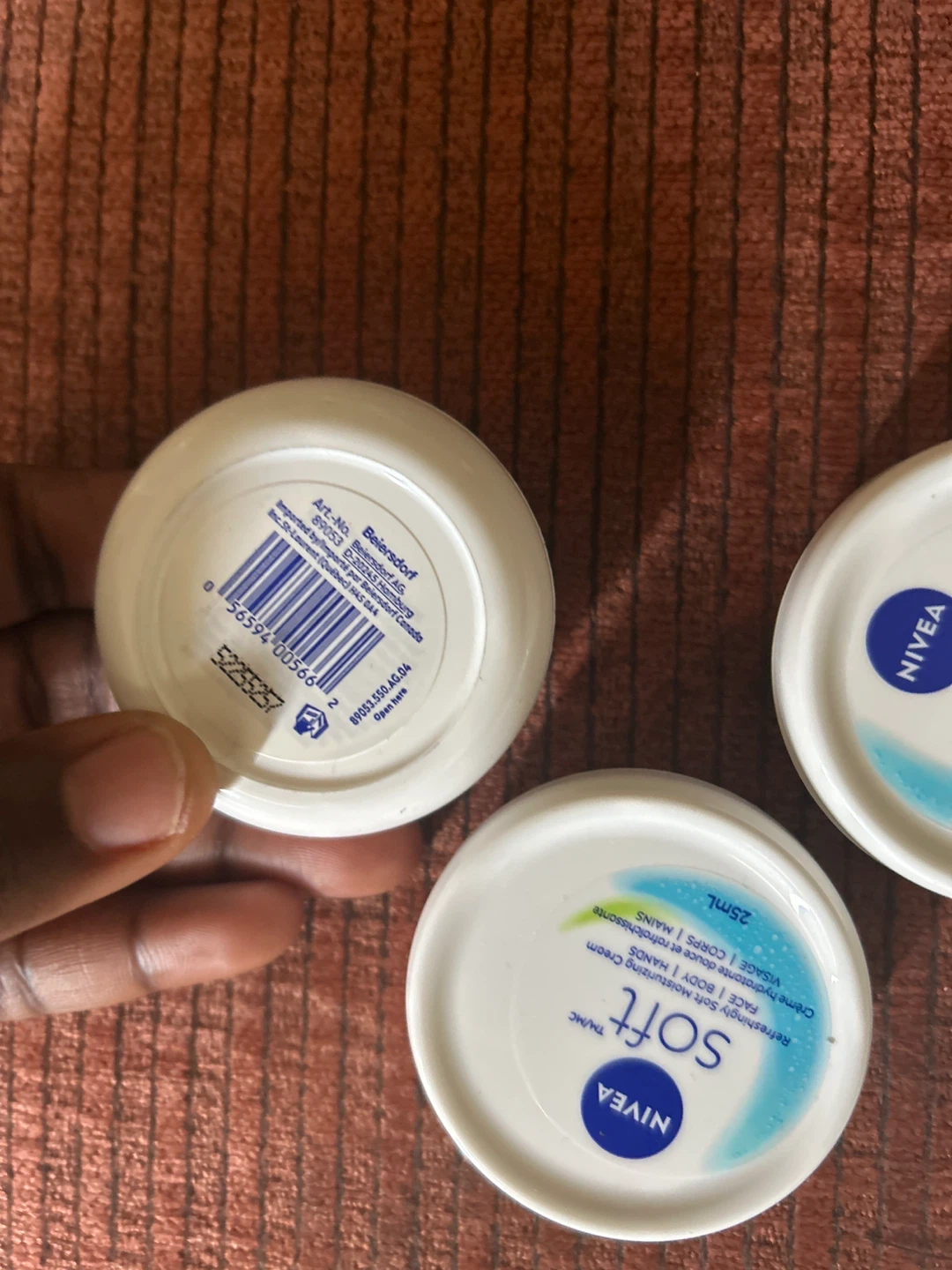 Nivea Soft Refreshing Cream - 5 x 25ml Pots - photo 2