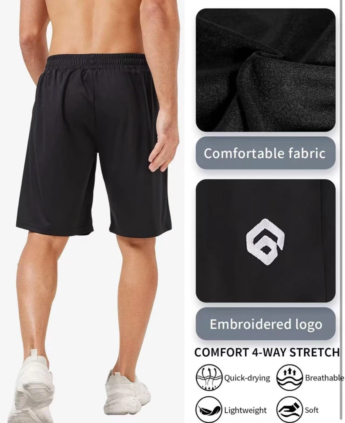 5 pcs Men's Athletic Shorts - photo 4