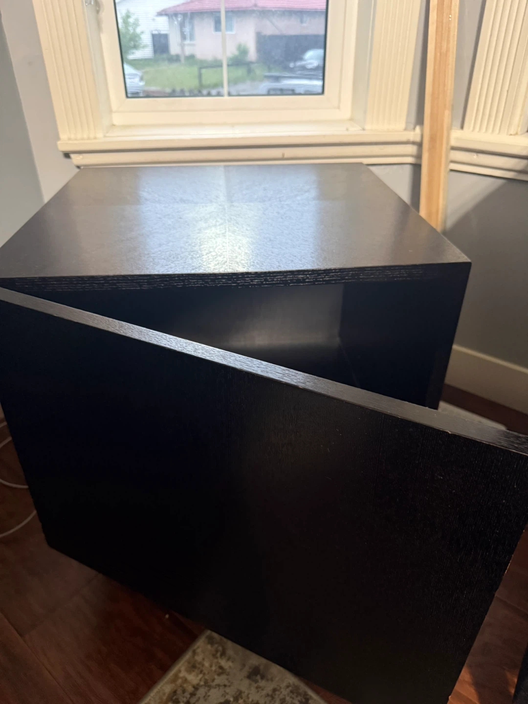 Modern Black Coffee Table with Storage - photo 5