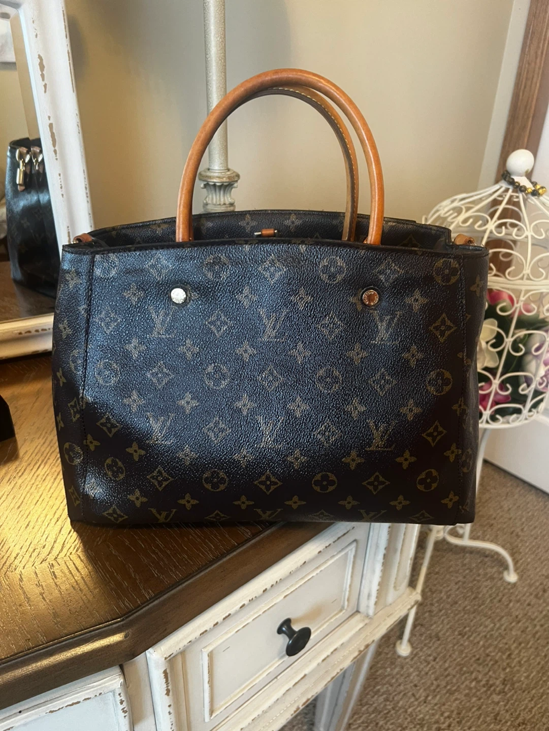 Louis Vuitton Monogram  Tote Bag