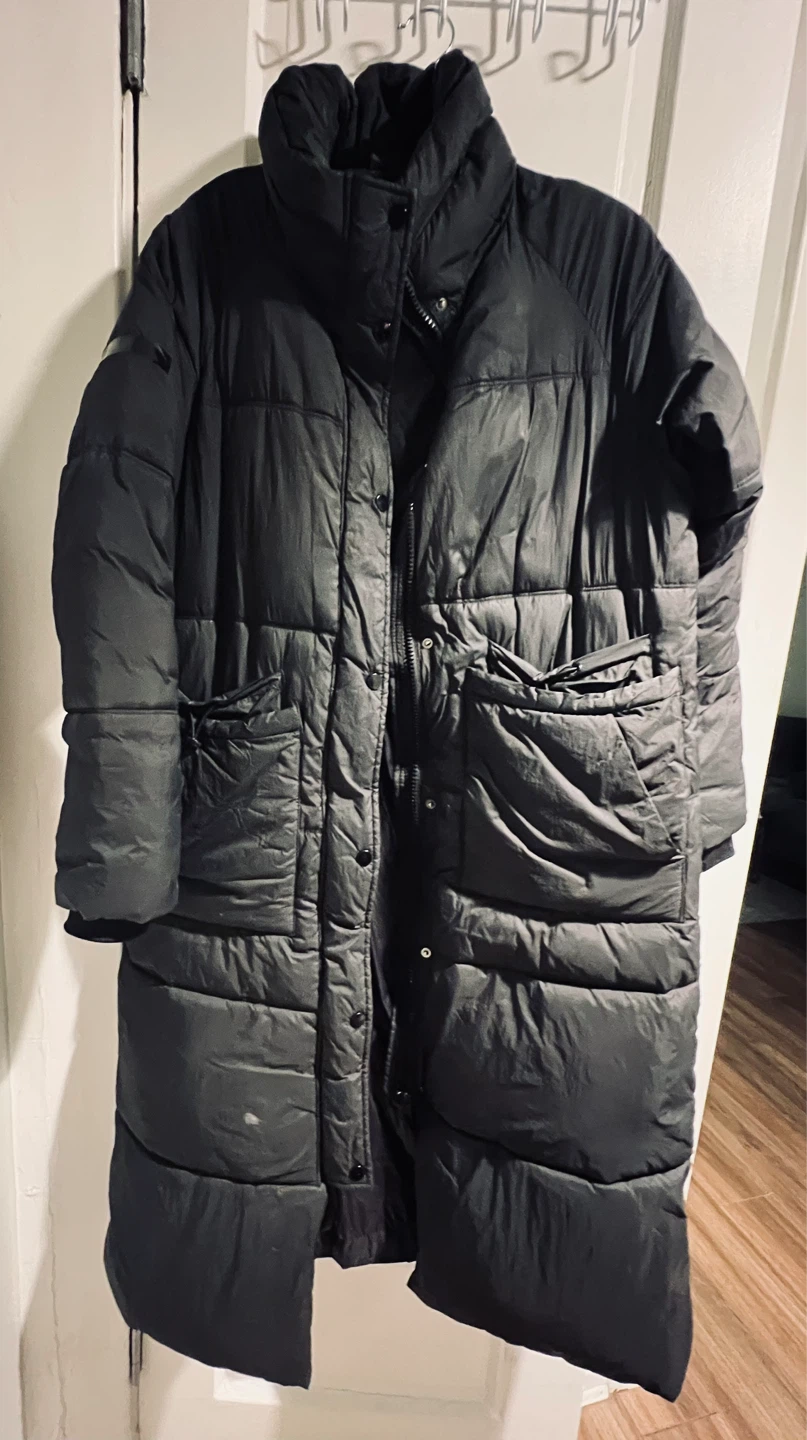 Zara Black Puffer Coat