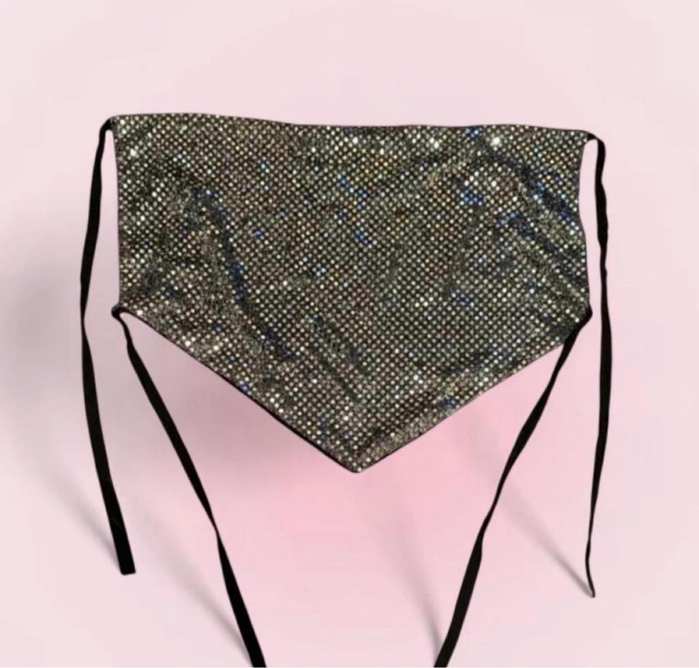 Bandana Sequin Top