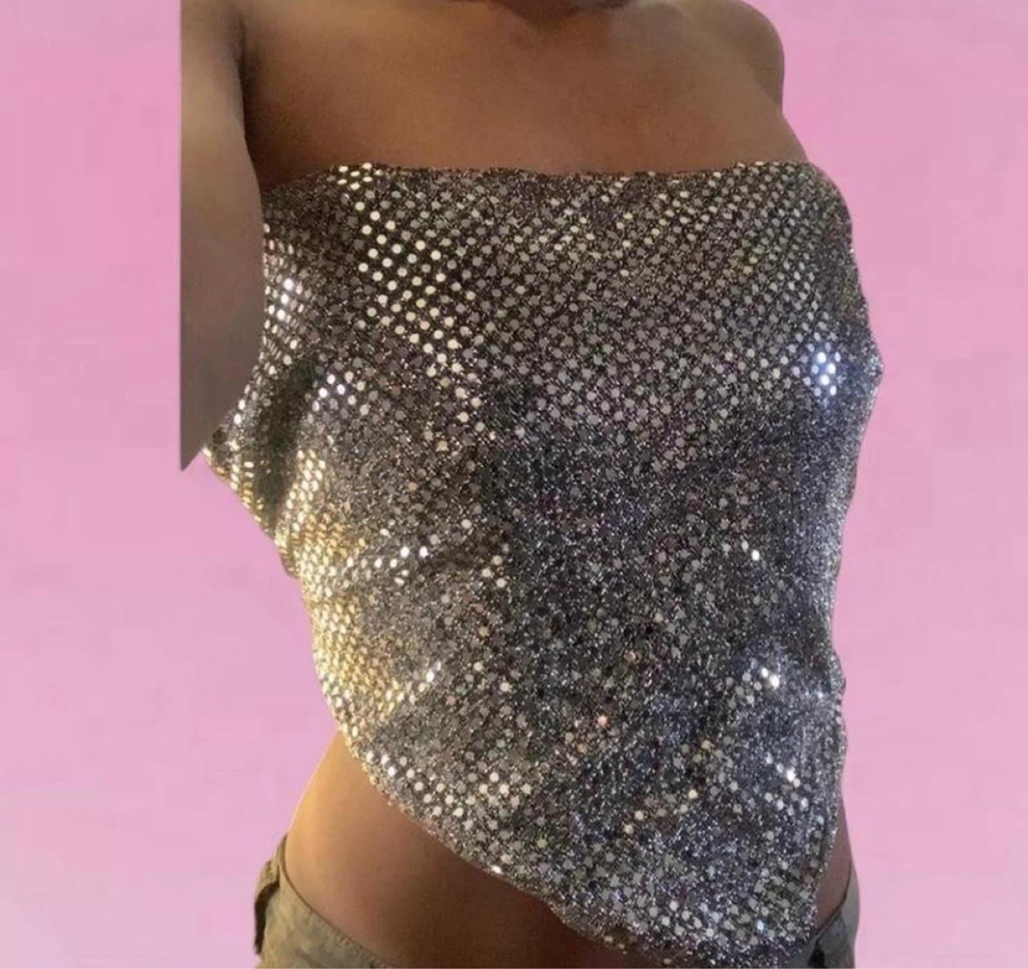 Bandana Sequin Top - photo 3