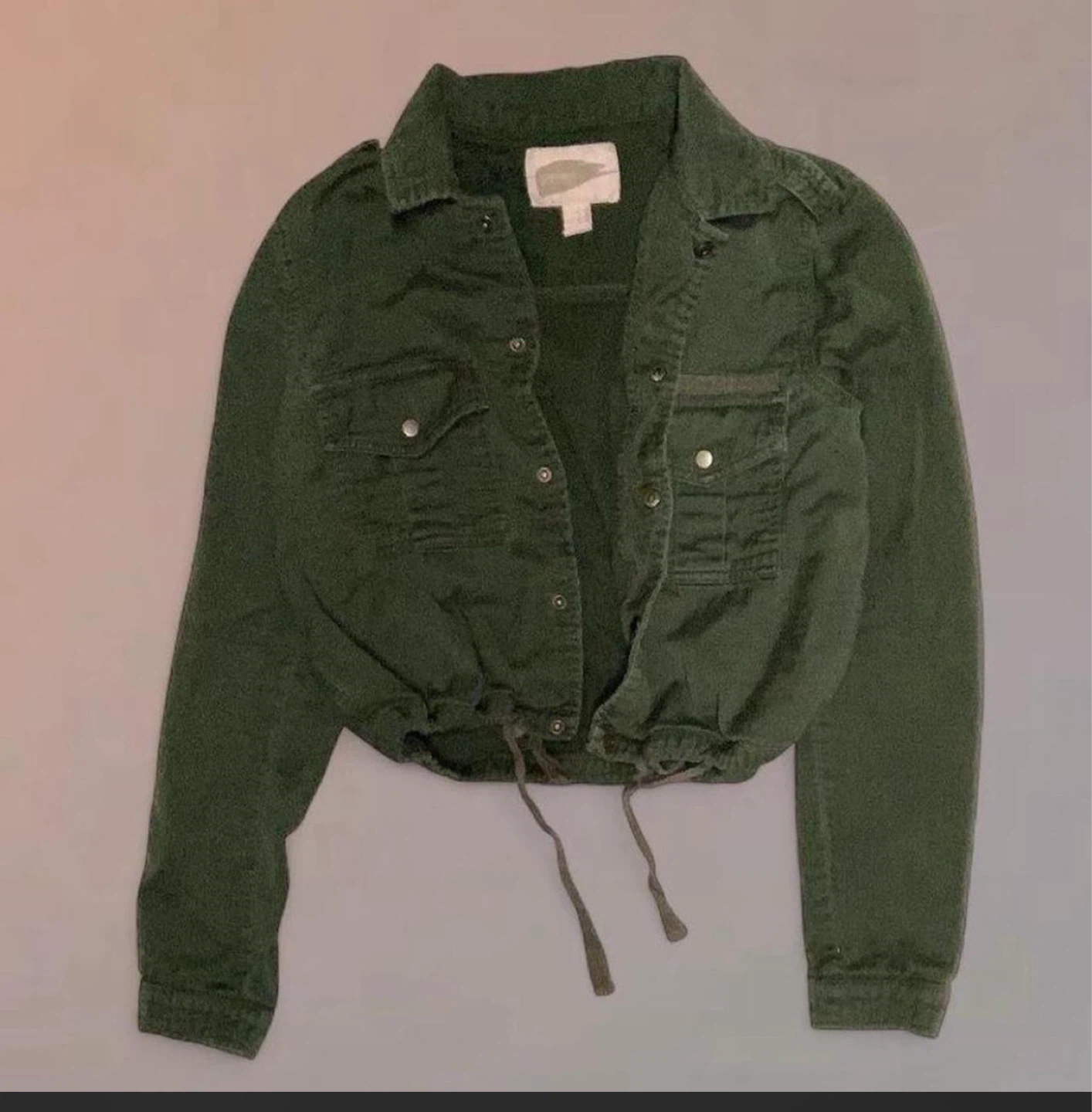 Cargo Cropped Long Sleeve