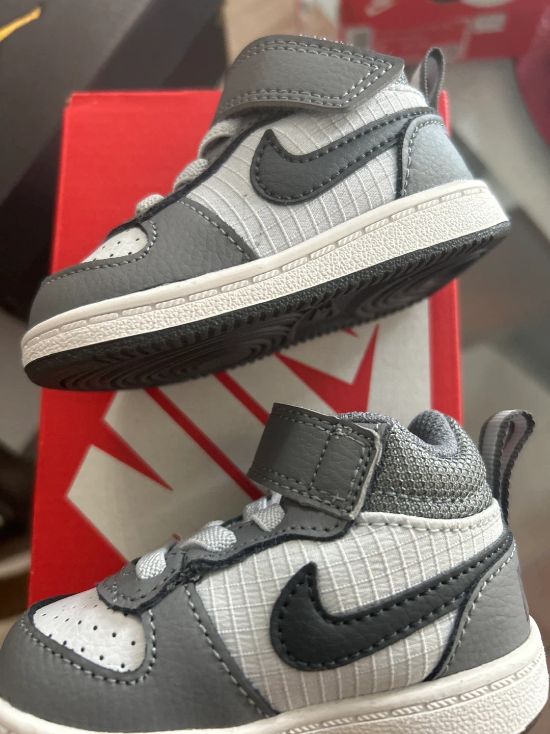 Nike Court Borough Mid (TDV) Baby Shoes - photo 4
