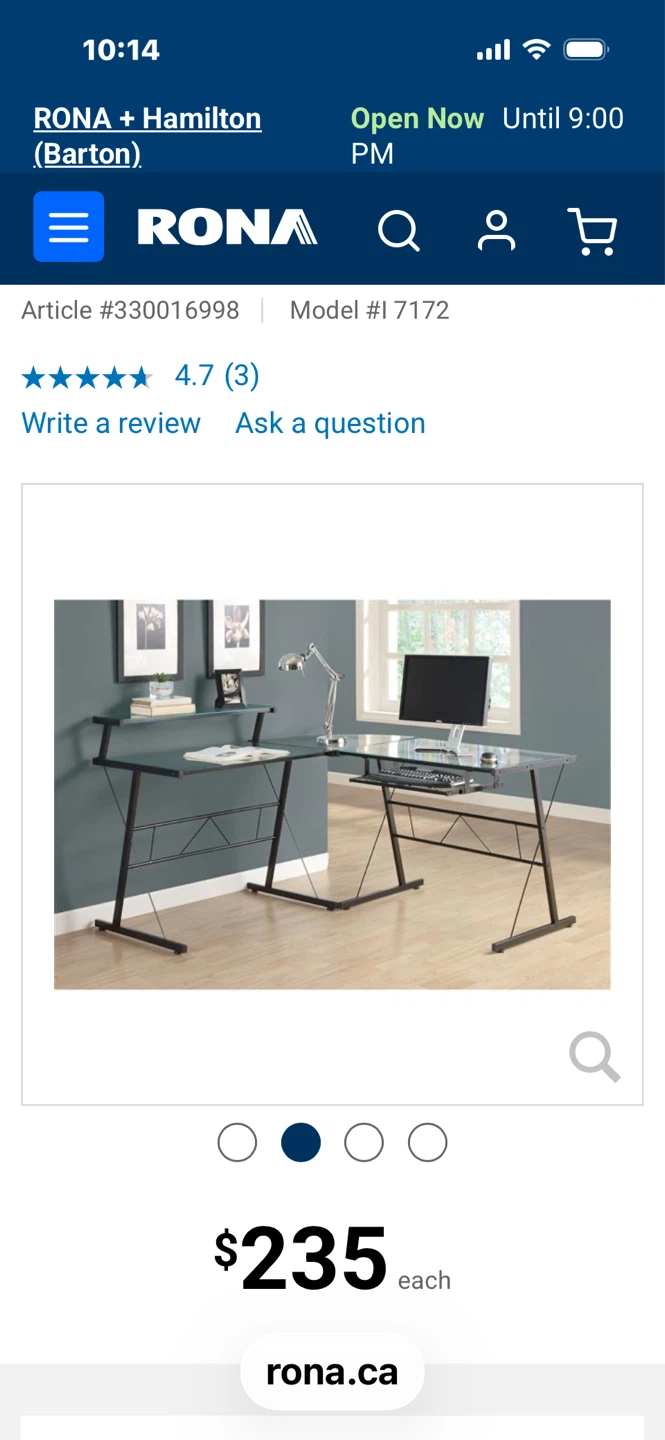 Corner Desk