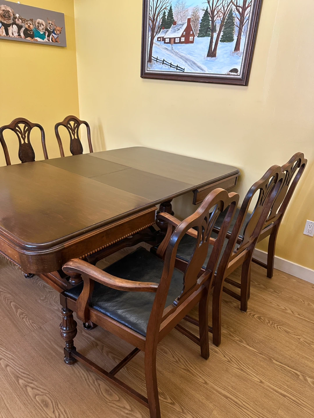 Vintage Spiez Furniture Walnut Dining Set (CAN DELIVER) - photo 4