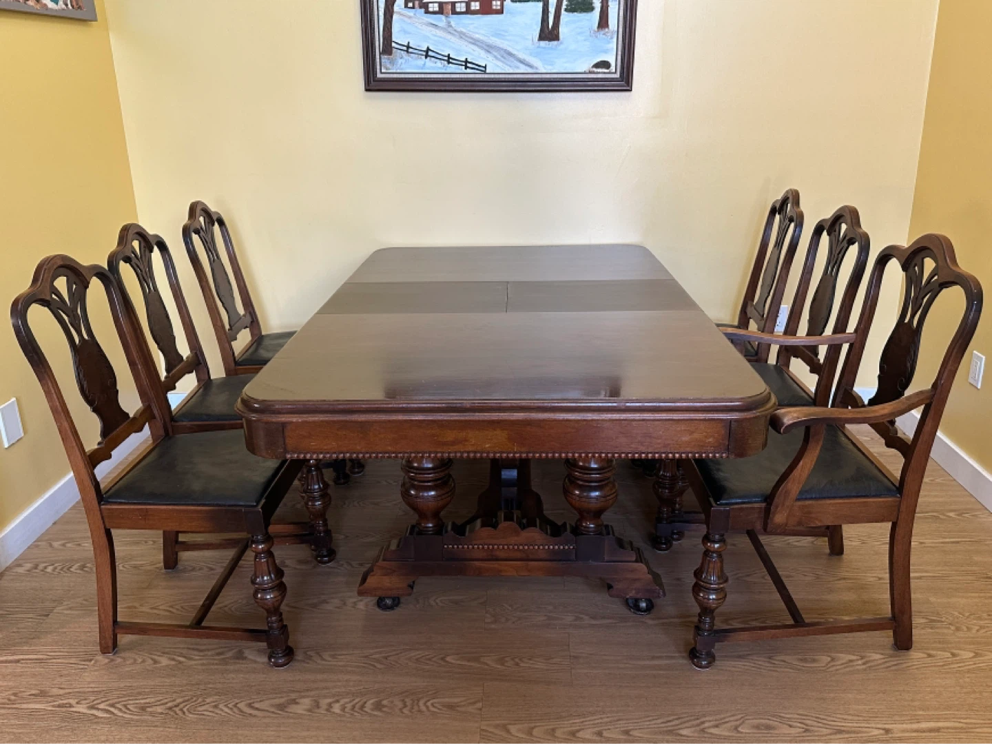 Vintage Spiez Furniture Walnut Dining Set (CAN DELIVER) - photo 3