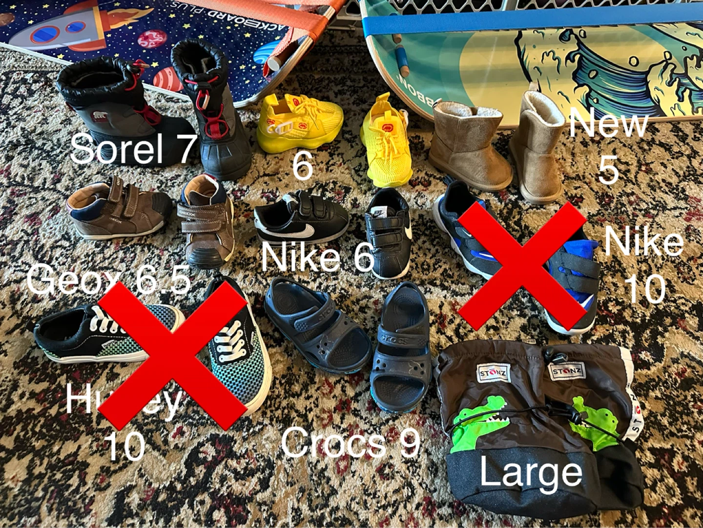 Toddler shoes $5 each