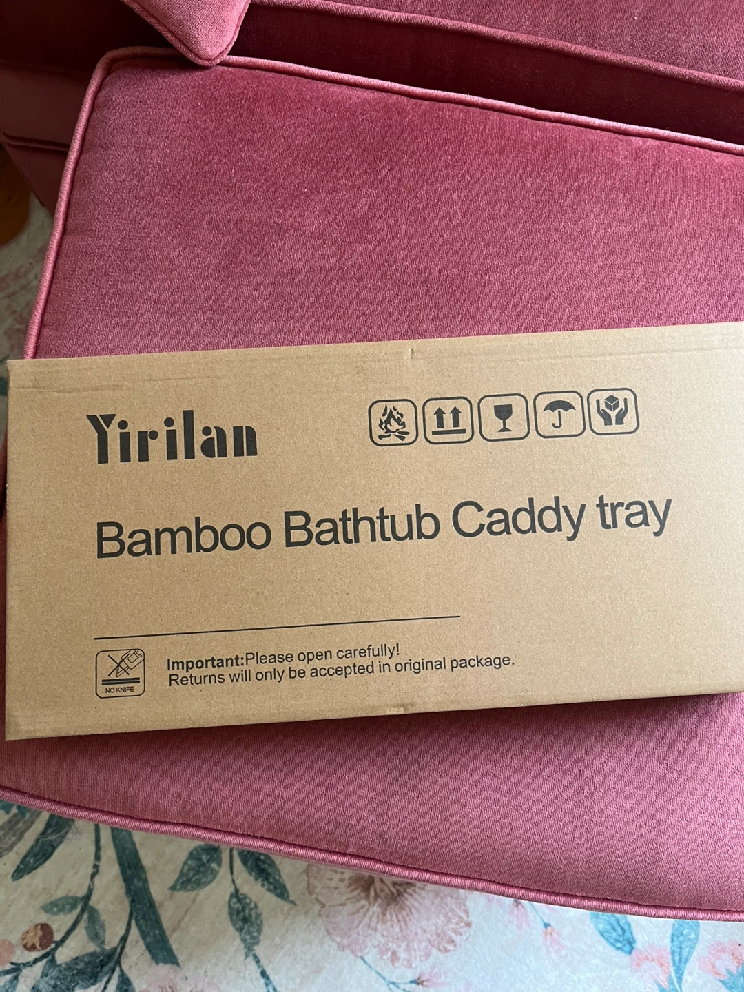 New Bamboo Bathtub Tray - photo 2