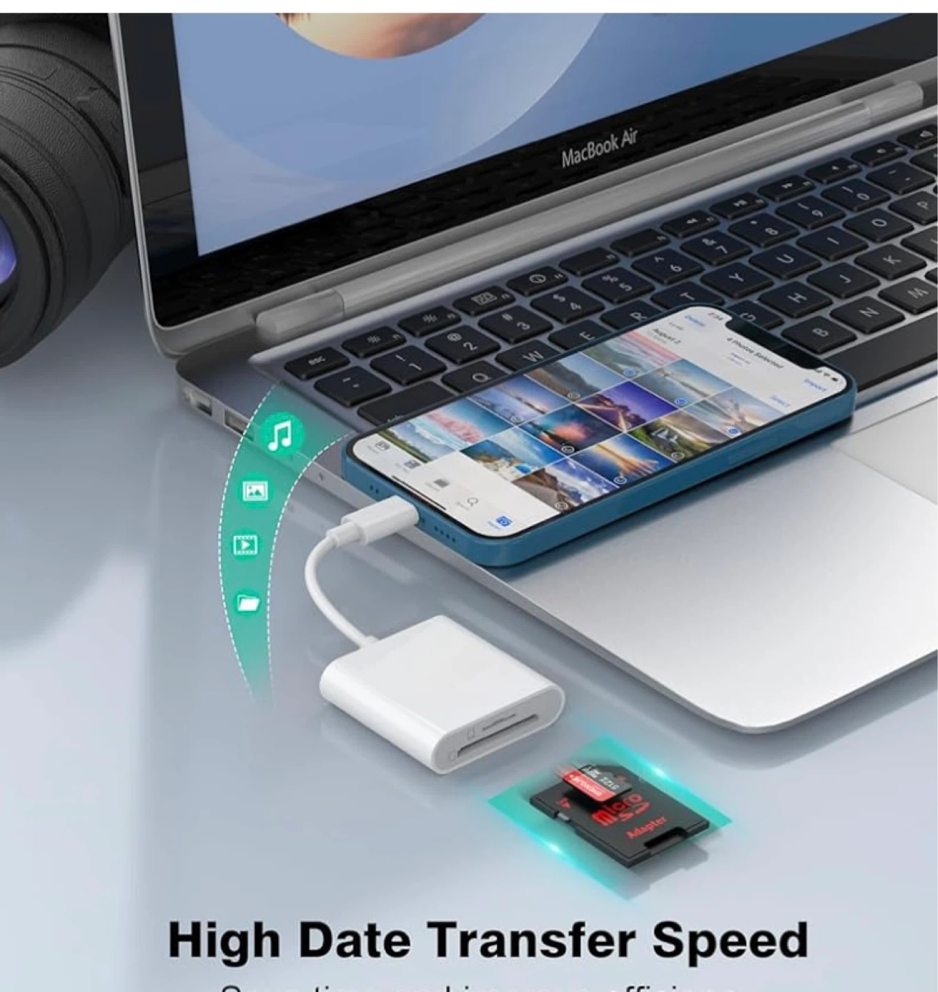 Lightning SD Card Reader Adapter for iPhone/iPad - photo 4