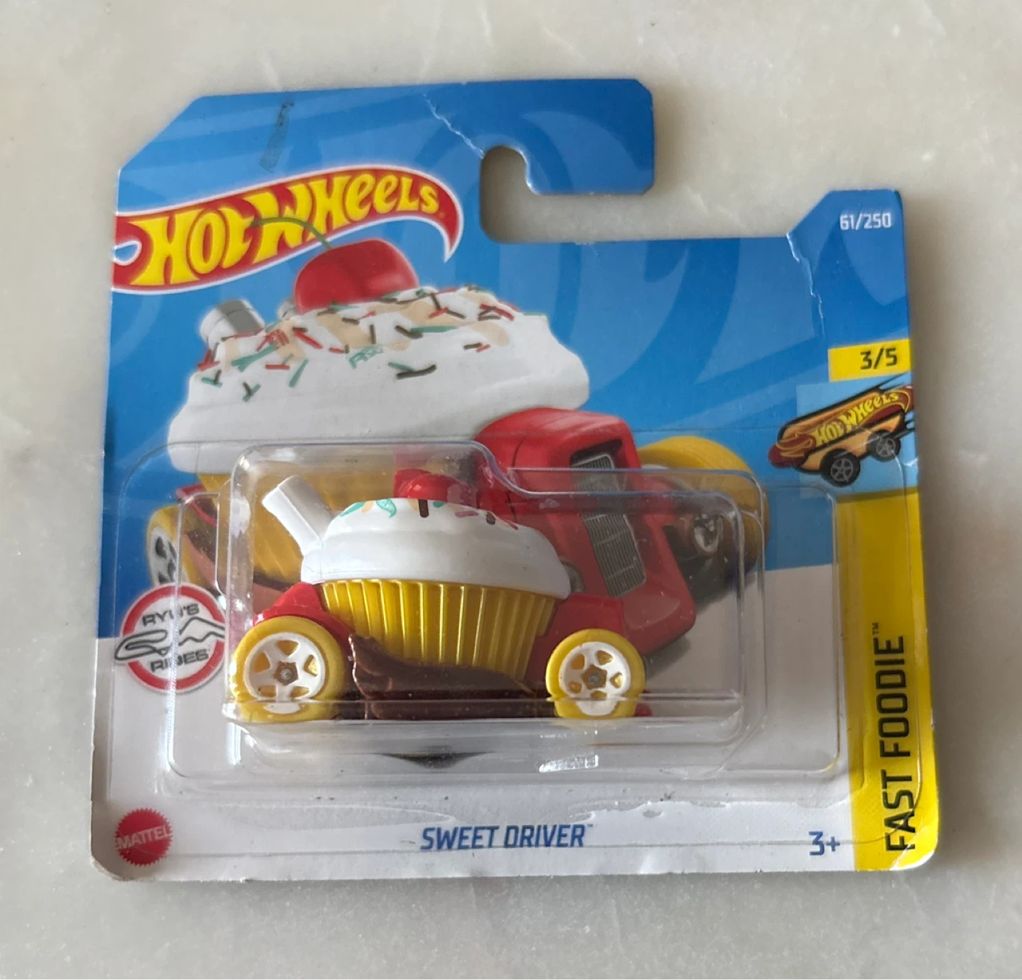 Hot Wheels Sweet Driver "Fast Foodie" Toy Car