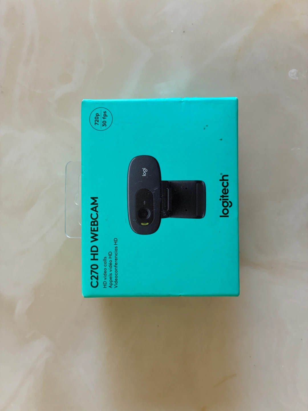 Logitech C270 HD WebCam (960-000694) 720p/30fps