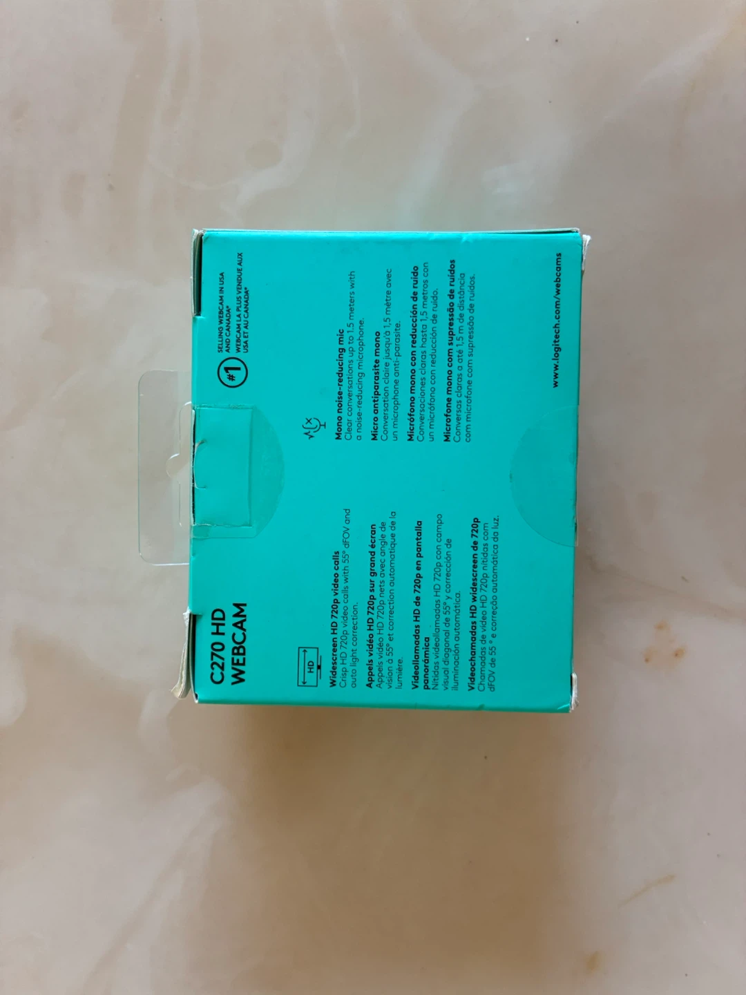 Logitech C270 HD WebCam (960-000694) 720p/30fps - photo 2