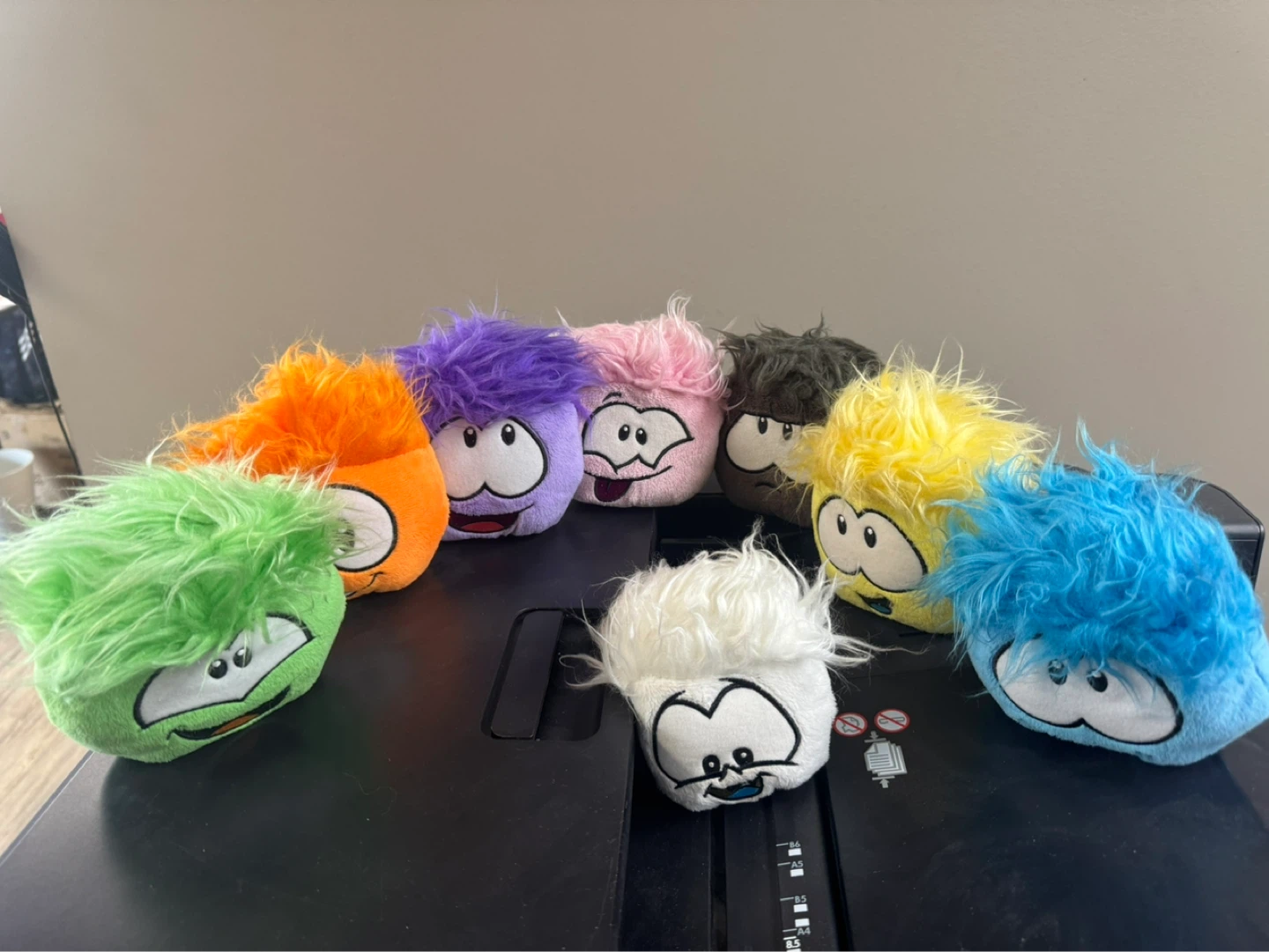 Club Penguin Puffles Plush Toys (Set of 8)