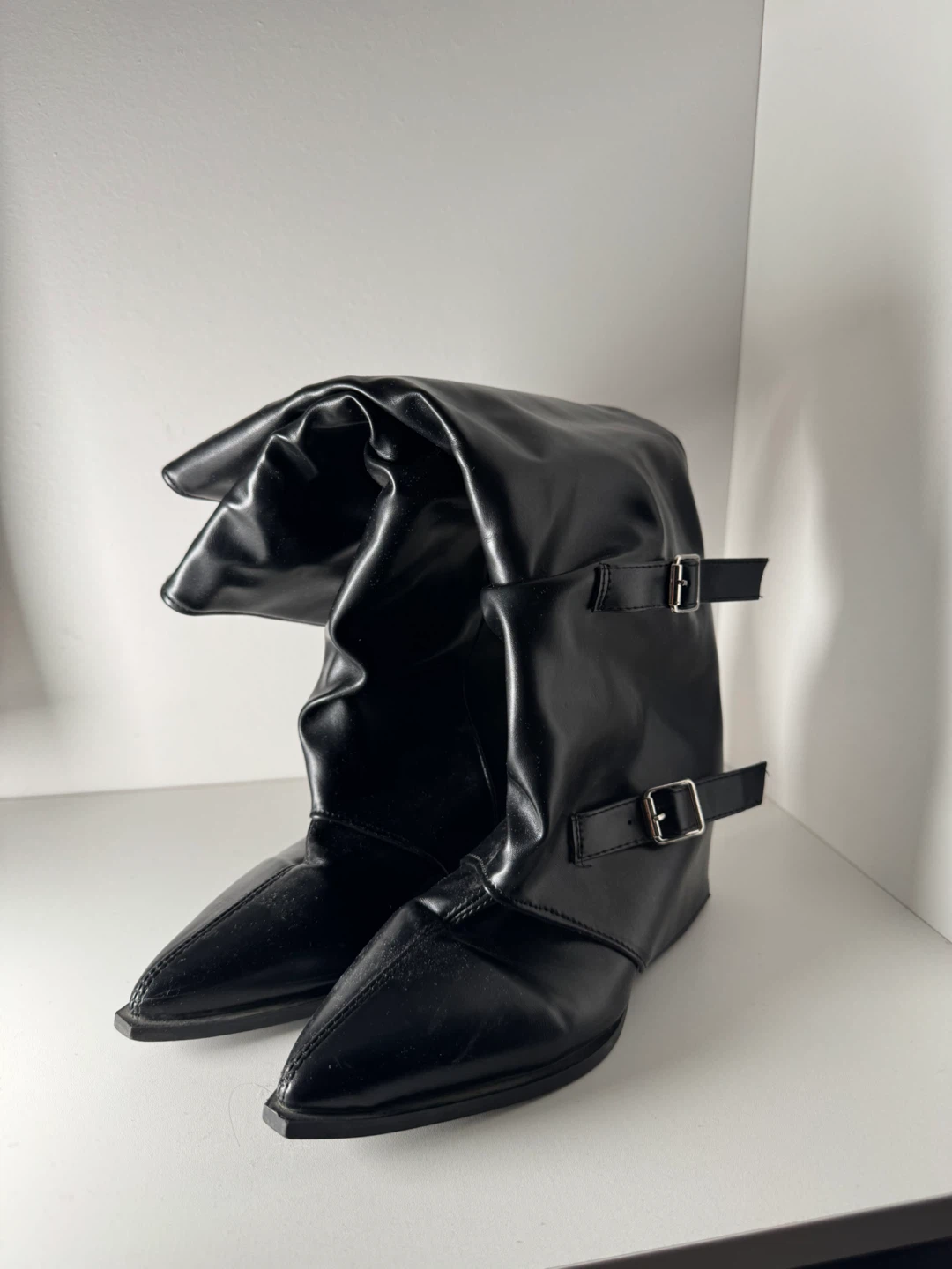 Girl boots black 23# - photo 4