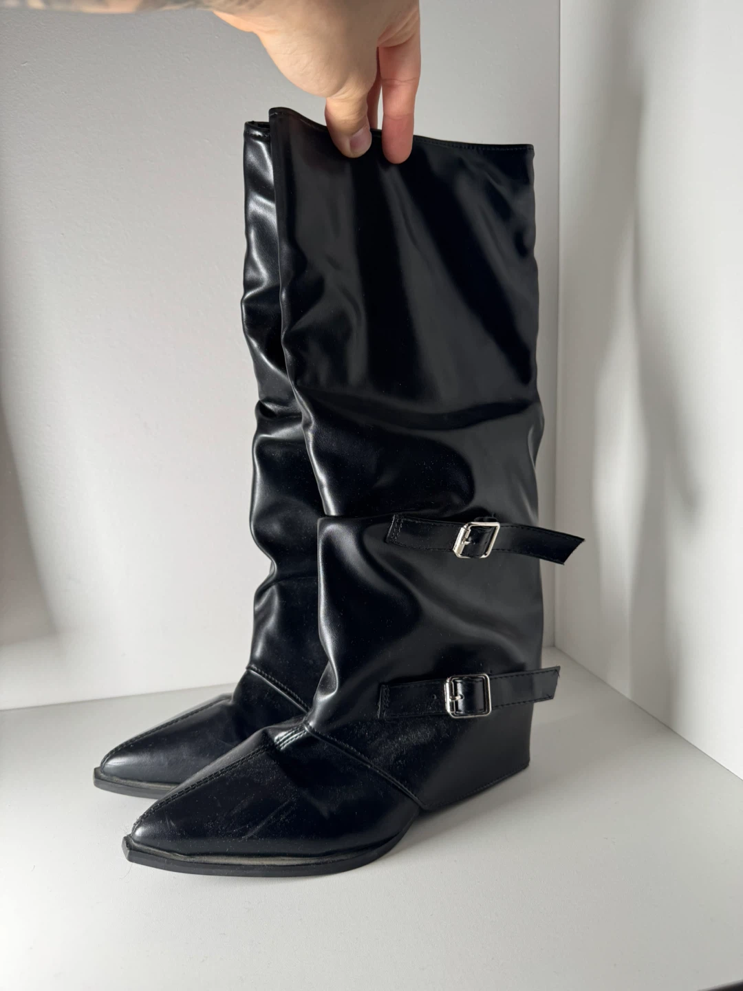 Girl boots black 23# - photo 2
