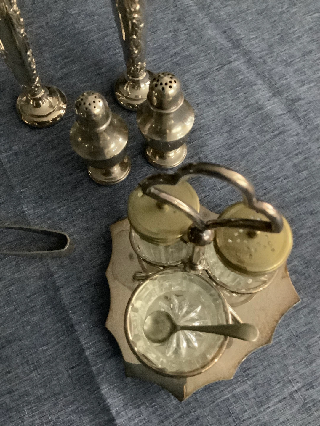 Vintage Silver-Plated Tableware Set - photo 3