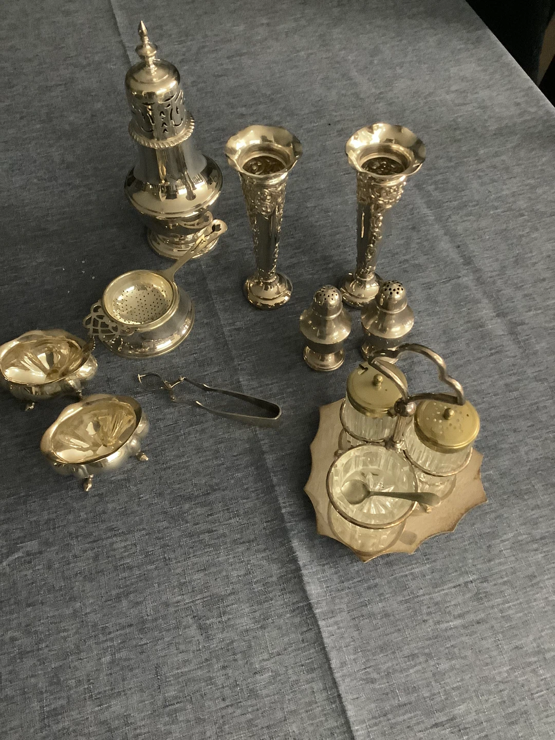 Vintage Silver-Plated Tableware Set - photo 2