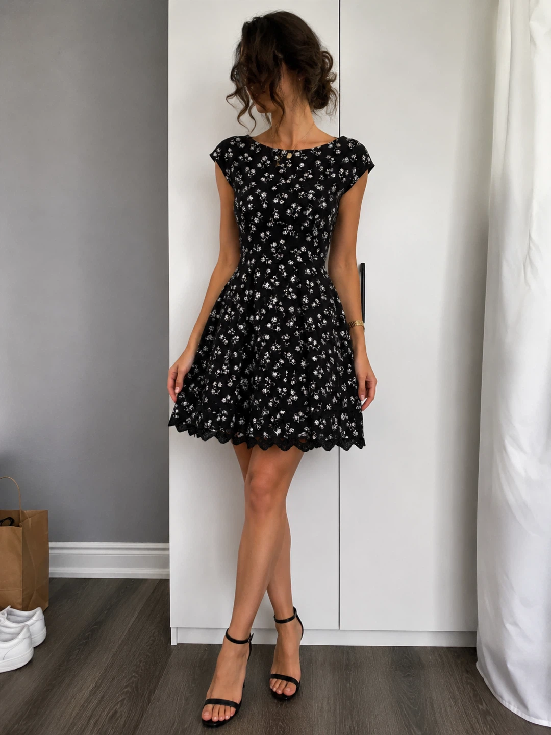 Kate Spade Floral Fit & Flare Dress