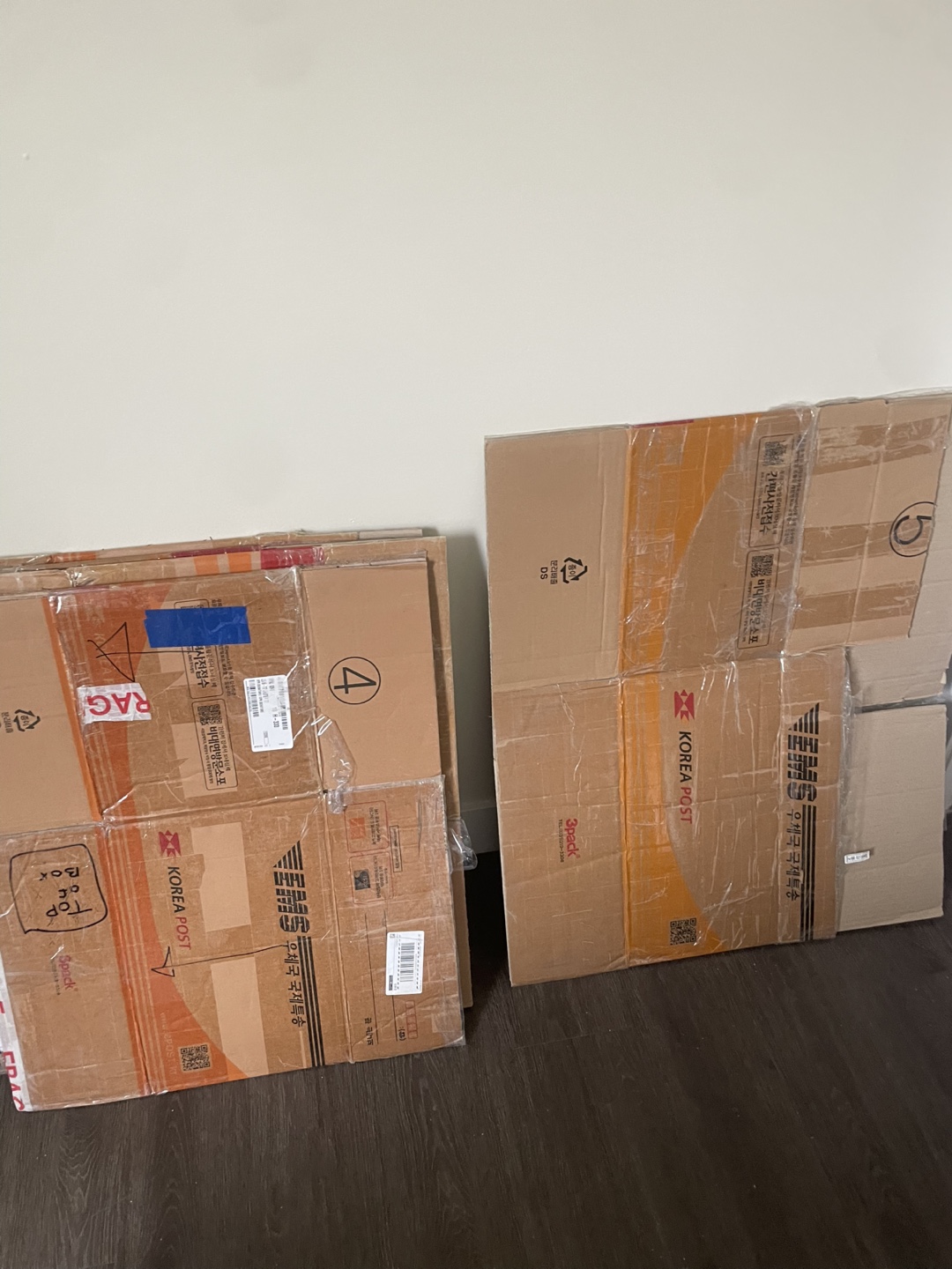 22 Moving Boxes - Heavy Duty Korean Moving Boxes - $70 - photo 3