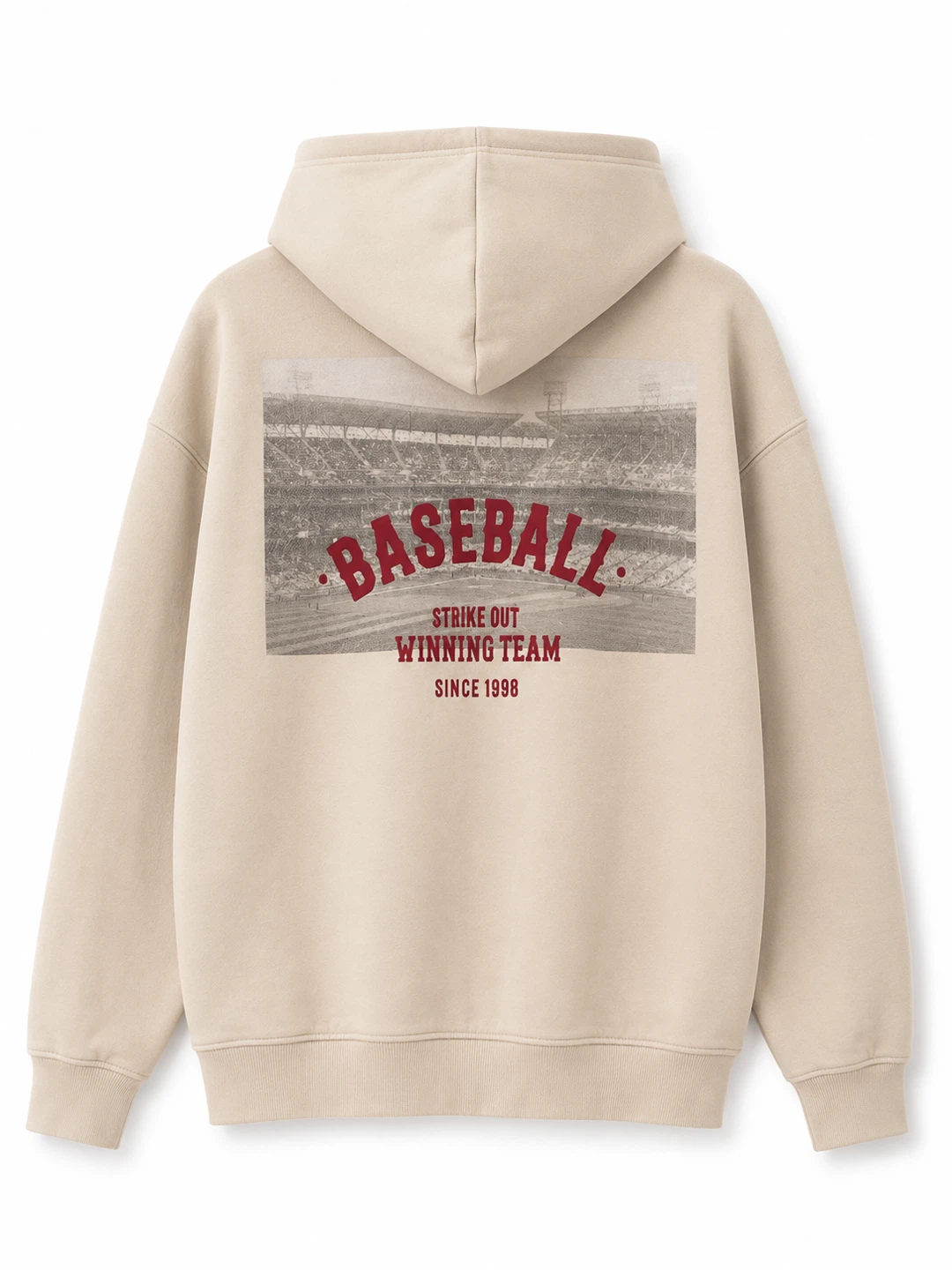 Centre Field Baseball Hoodie - photo 2