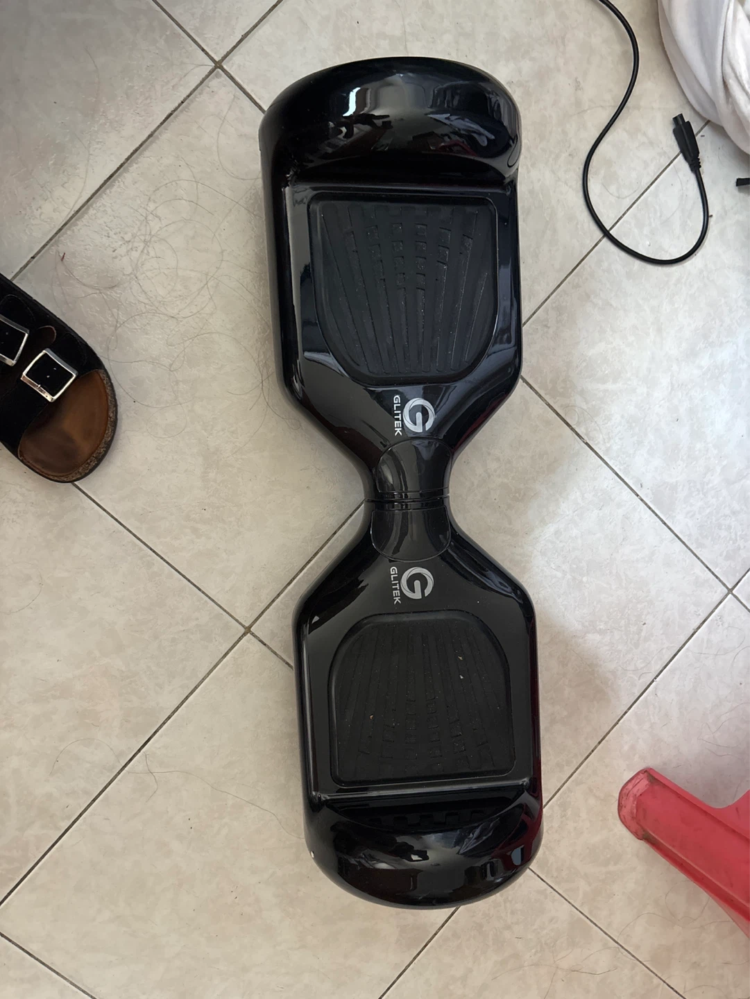 Glitek Hoverboard - Black con cargador