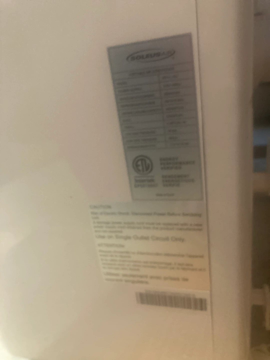 SoleusAir Portable Air Conditioner - photo 2