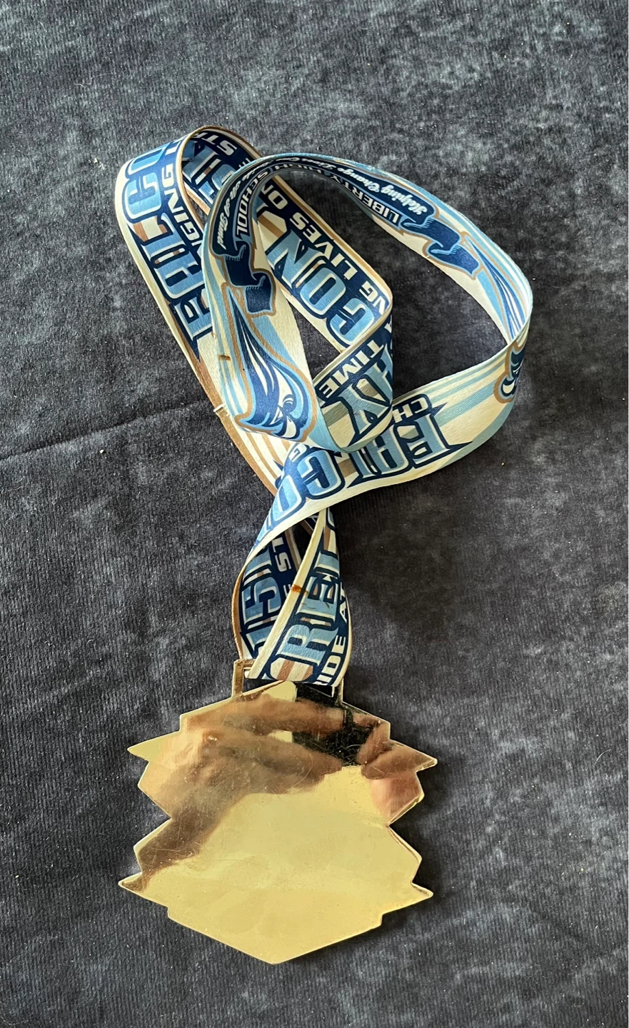 Liberty High School Falcon 15K Relay Medal 2017 - photo 4