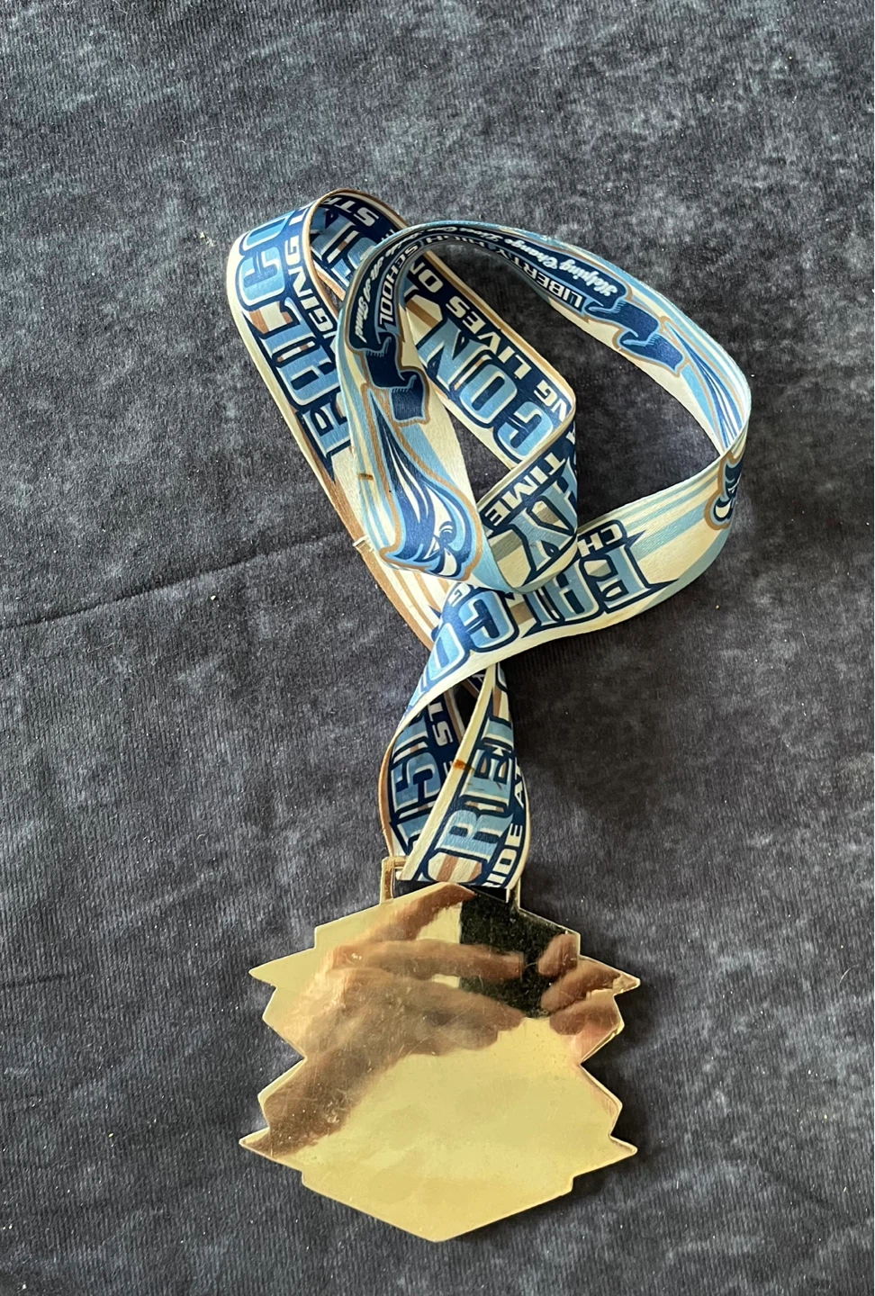 Liberty High School Falcon 15K Relay Medal 2017 - photo 3