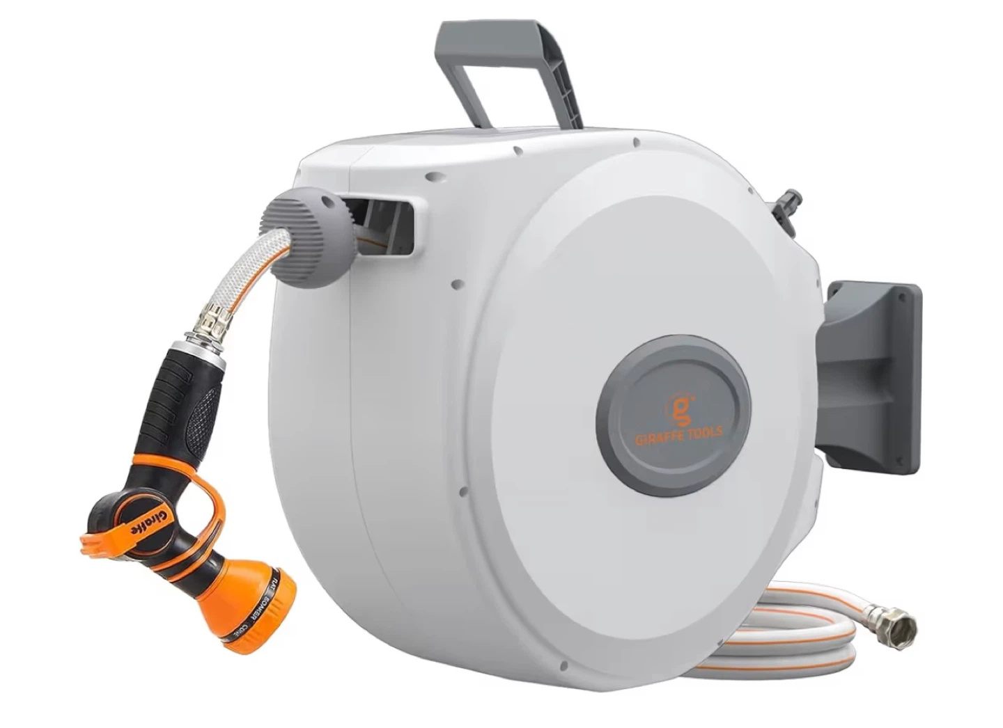 Giraffe Tools Automatic Retractable Garden Hose Reel