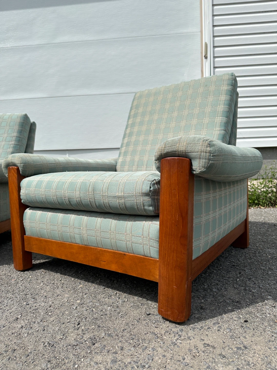 Vintage Teak Scandinavian Design Sofa & Chair Set (CAN DELIVER) - photo 5