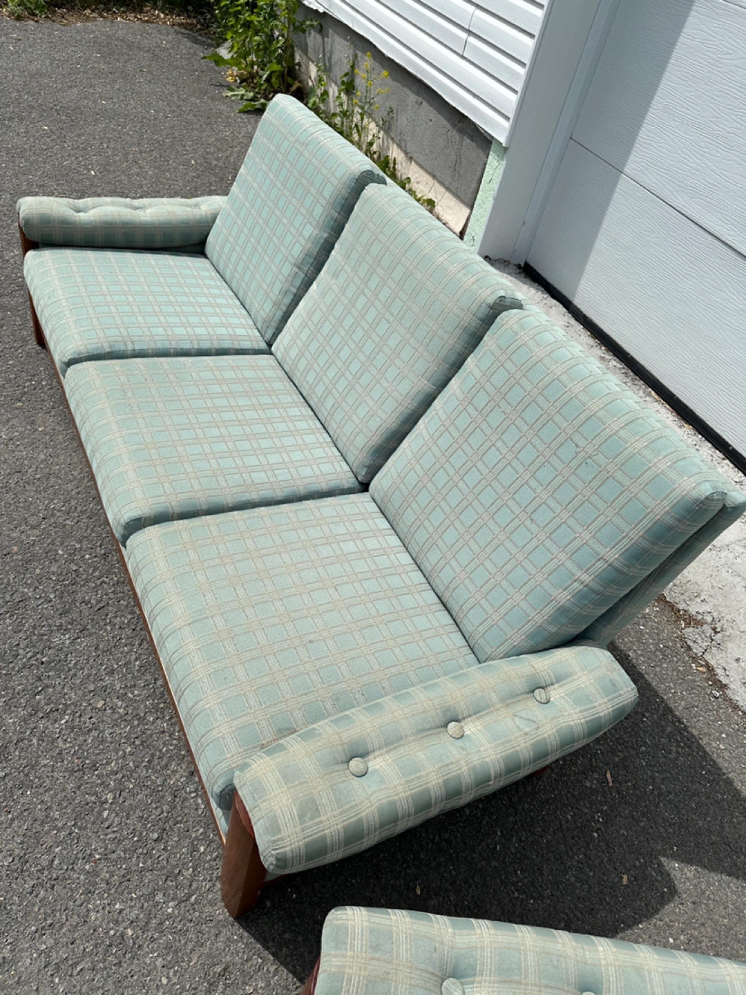 Vintage Teak Scandinavian Design Sofa & Chair Set (CAN DELIVER) - photo 4